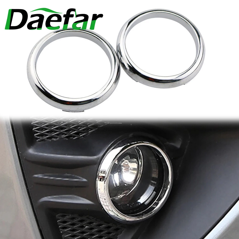 1 пара хромисветильник передние противотуманные фары из АБС-пластика для Ford Focus 2