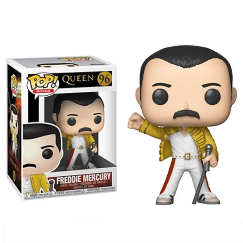 Оригинальный FUNKO POP Rocks Music UK Queen Brian Harold May Модель Фильм Аниме Кукла ручной работы