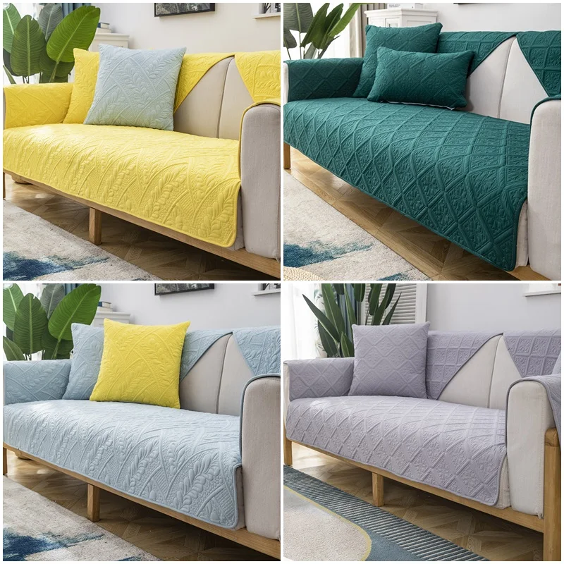 

1/4pc Jacquard Sofa Armrest Cover Universal Non-Slip Combination Sofa Covers Living Room Cat Pet Sofa Mat Furniture Protector