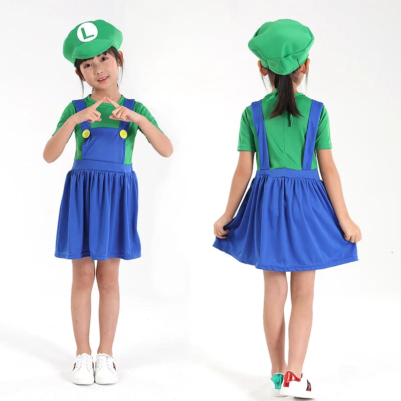 Костюм для косплея аниме костюм с юбкой персонажа игры одежда детей и взрослых