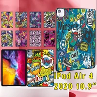 tablet case for apple ipad air 5 10 9 2022ipad air 4 2020 10 9 ultra thin shockproof plastic protective hard shellstylus