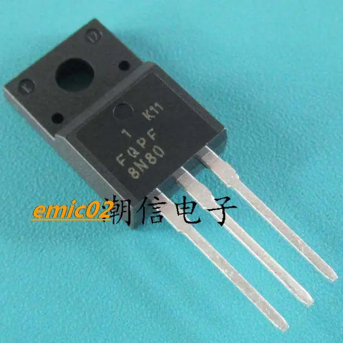 

10 шт. FQPF8N80C FQPF8N80 8A 800V