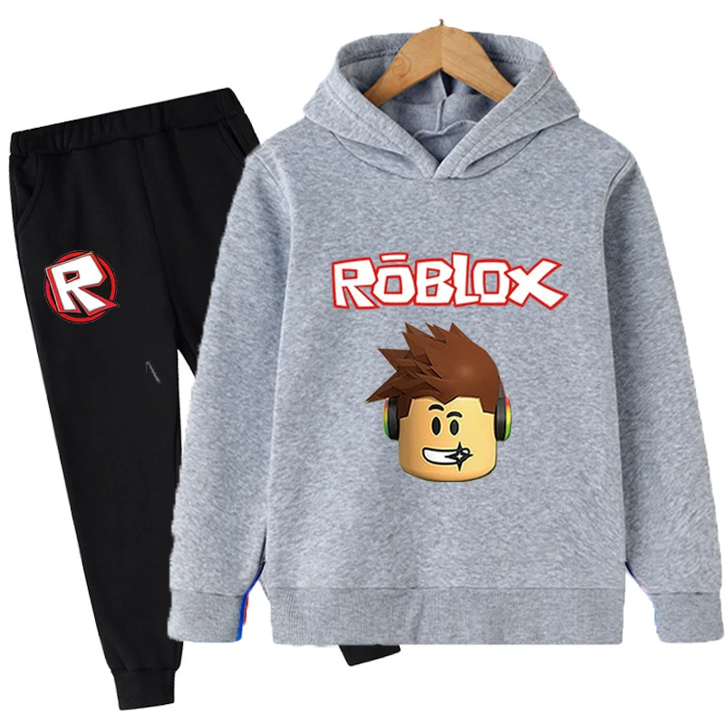 

Children's Clothing Tracksuits Boys girls Outdoor sports clothes Sets 4 to 14 years Jogging Hoodie + pants Clothes for Teenage