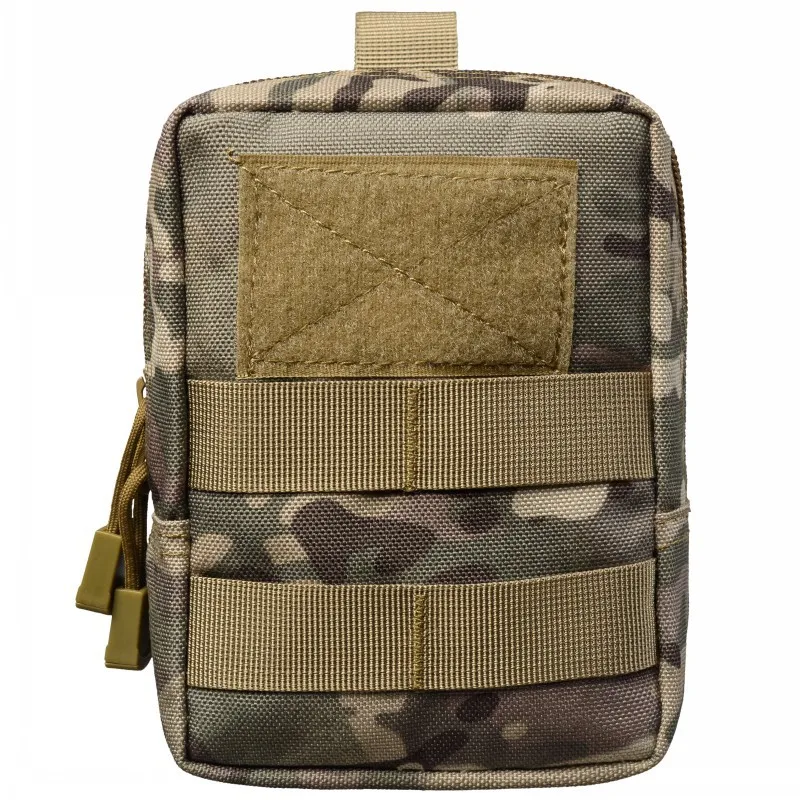 

Multifunctional 1000D Outdoor Military Tactical Waist Bag EDC Molle Tool Zipper Waist Pack Accessory Durable Belt Pouch