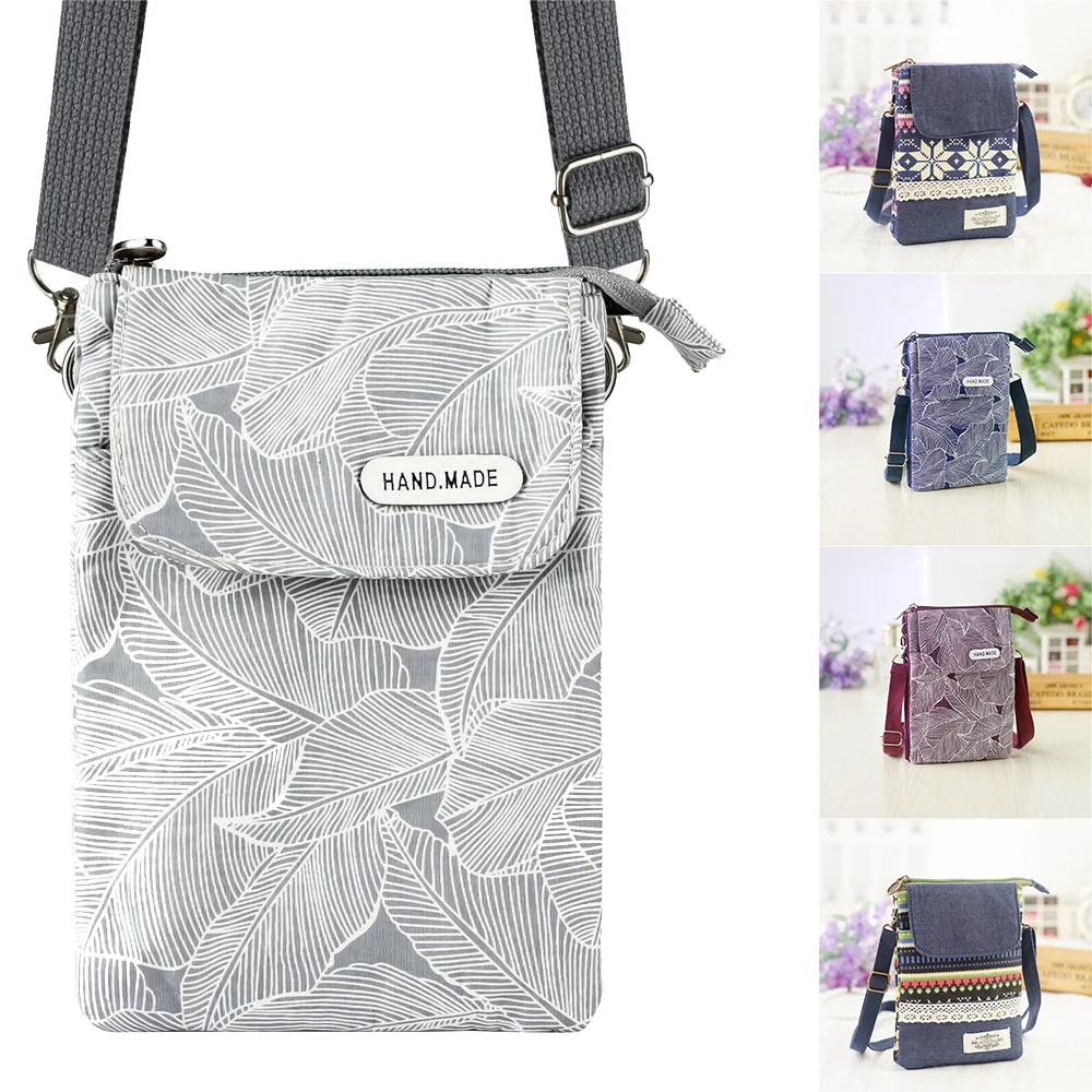 Women Small Cross-body Cell Phone Case Shoulder Bag Purse Pouch Handbag Wallet Sanitary Napkin Cotton Storage Bag 2022 Fashion
