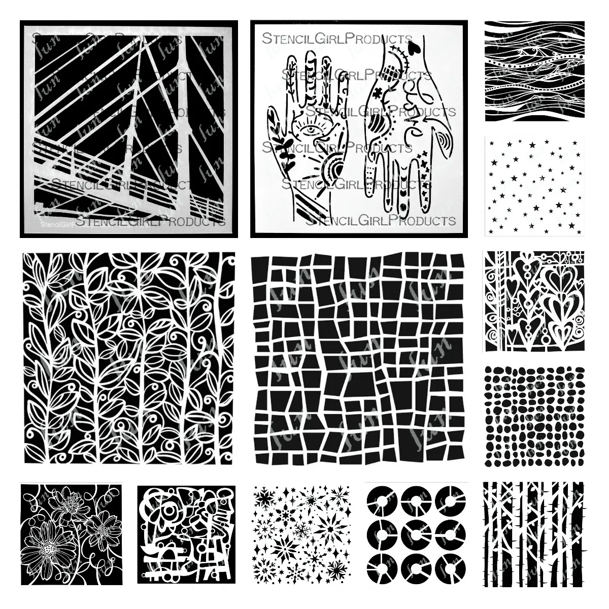 

Coloring Drawing Stencils Scrapbooking Embossing Snowflake Waves Hands Molds Diy Greeting Card Album Template Layered Molds