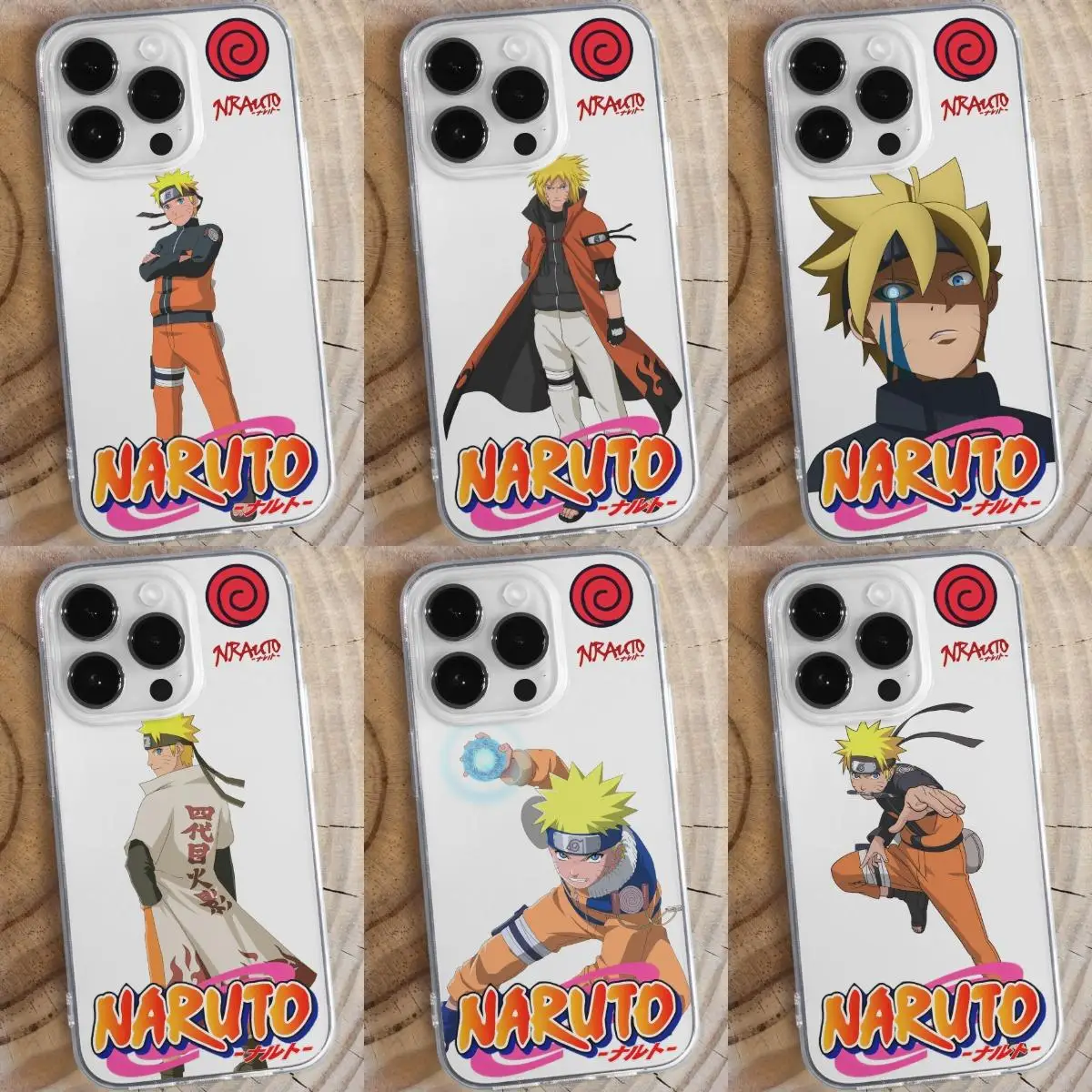 

Naruto Iphone 14 Pro Max Case Fall Resistance 13 12 11 X XR XS 8 7Plus Transparent Toys Ninja Uzumaki Naruto Anime Silicone Soft