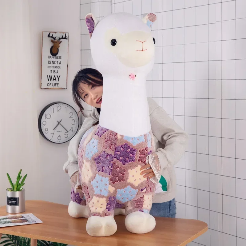 Милая мультяшная плюшевая игрушка-альпака кукла игрушка подушка для стойки