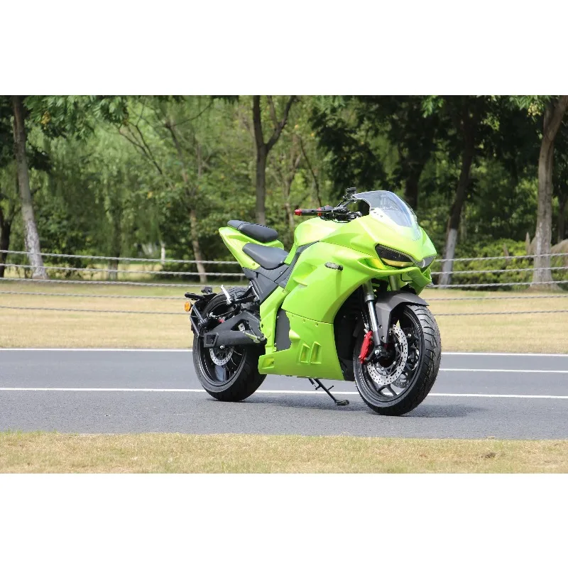Фото Электрический мотоцикл/скутер Krono Wild High-Performance 72V 3000W 40A с бесщеточным двигателем и литиевой батареей для взрослых (2000W/5000W/8000W/10000W) №4