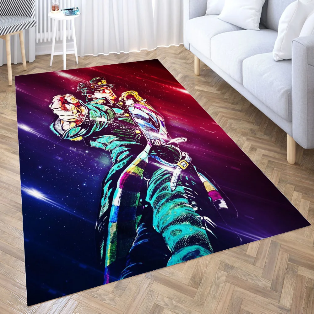 

Jojo Jotaro Kujo New Pattern Floor Mat Door Mat Big Baby Crawl Carpet Non-slip Sheet Bedroom Living Room Home Decora
