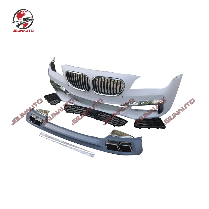 Подходит для 2009-2014 Bmw 730 740 750 обновление до F01 F02 7 серии M760 стиль передний бампер задний диффузор Комплект кузова Подходит для 2009-2014 Bmw 730 740 750 обновление до F01 F02 7 серии M760 стиль передний бампер задний диффузор Комплект кузова