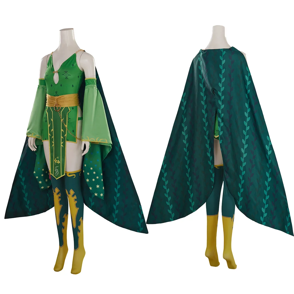 Пикантное платье с накидкой и подтяжками для Хэллоуина