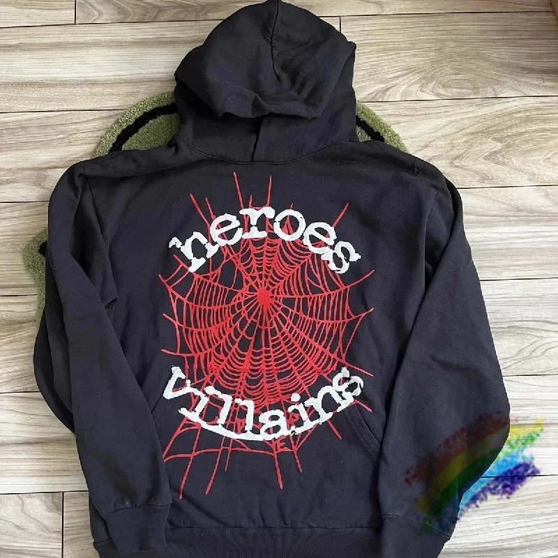 

Metro Boomin 555555 Hoodie Men Women Best Quality Young Thug Spider Web Star Letter Pullover