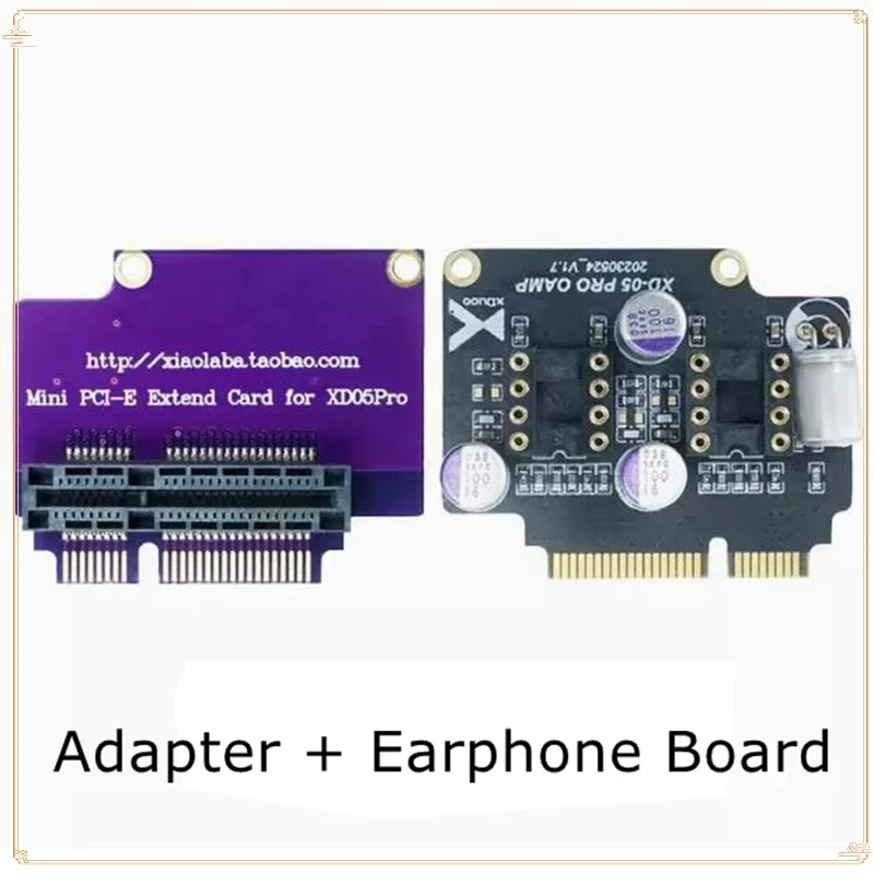 Фото XD05Pro OAMP декодирование наушников плата усилитель стандартный мини PCI-E удлинительная карта адаптера для Xduoo XD05 PRO без операционного усилителя №2