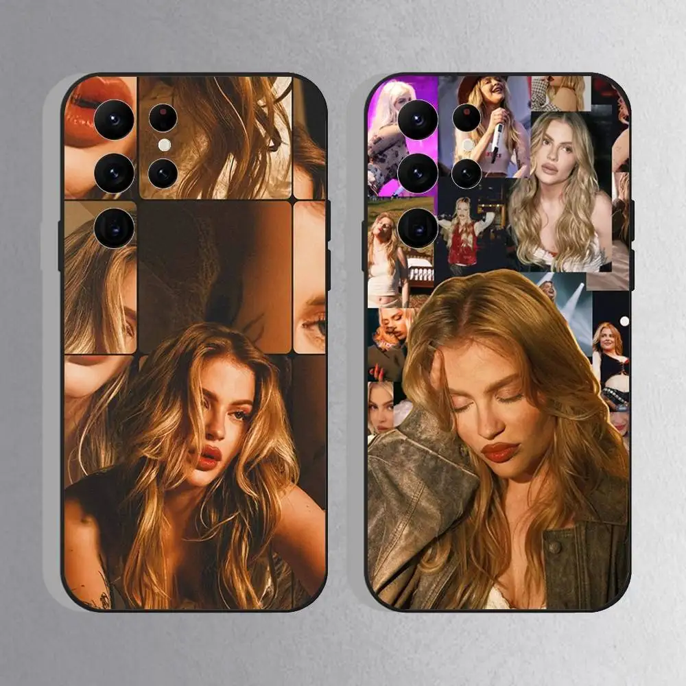 Фото Чехол для телефона Luisa Sonza MOTINHA для Samsung S10, S21, FE, S21, S26, S25, S24, S23, Ultra, S9, S22, Plus, черный, противоударный, силиконовый, мягкий №1
