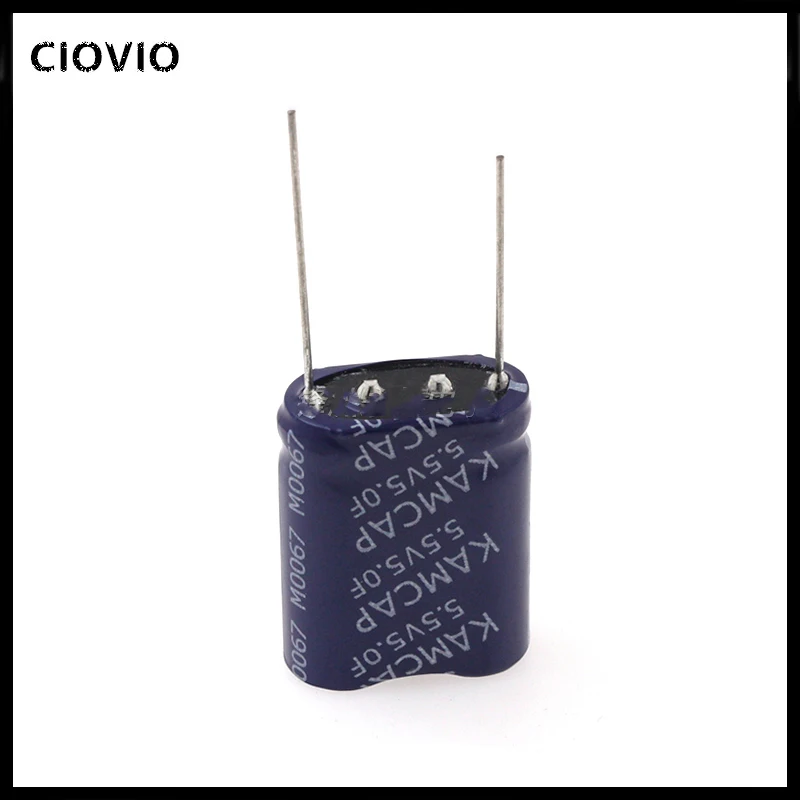 Farad Capacitor 5.5v 0.22f 20 Pcs Azul 0.47f 1.0f 1.5f 2.0f 4.0f 5.0f 10f Combinado Super Capacitor Genuíno
