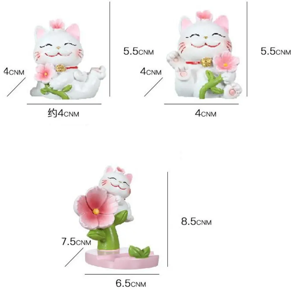 Потрясающая голова Lucky Cat украшение для автомобиля размахивающаяся рука Сакура