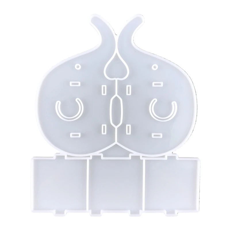 

Pen Holder Resin Mold With Phone Stand, Cute Elephant Shaped Resin Molds Silicone For Pencil Holder, Desk Storage