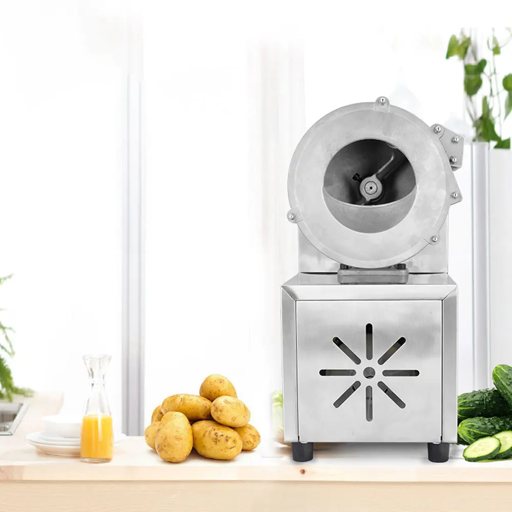 Коммерческая электрическая овощерезка слайсер автоматическая машина для