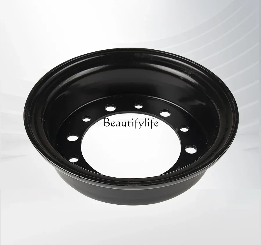 Диск заднего колеса вилочного погрузчика 5 00-10 утолщенный обод 6 мм с шинами 650-10.