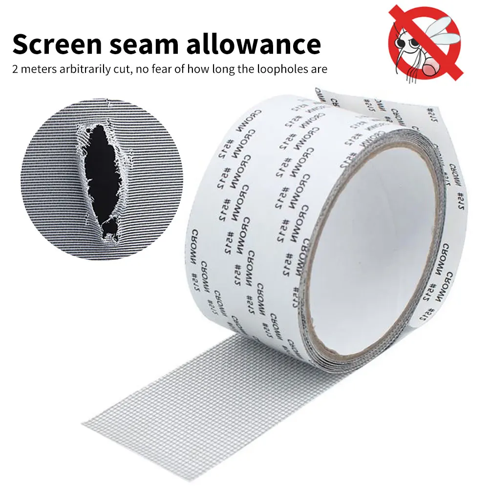 

Anti Mosquito Fly Bug Insect Repair Wall Patch Sticker Sticky Patch Mesh Window Repair Broken Hole Fix Netting Screen Accessory