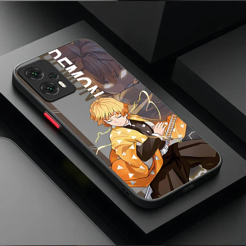 Чехол с изображением аниме Убийца демонов для Xiaomi 13T 12T 11T 10T 13 12 11 Lite 5G NE POCO X6 M6 Pro 4G X3