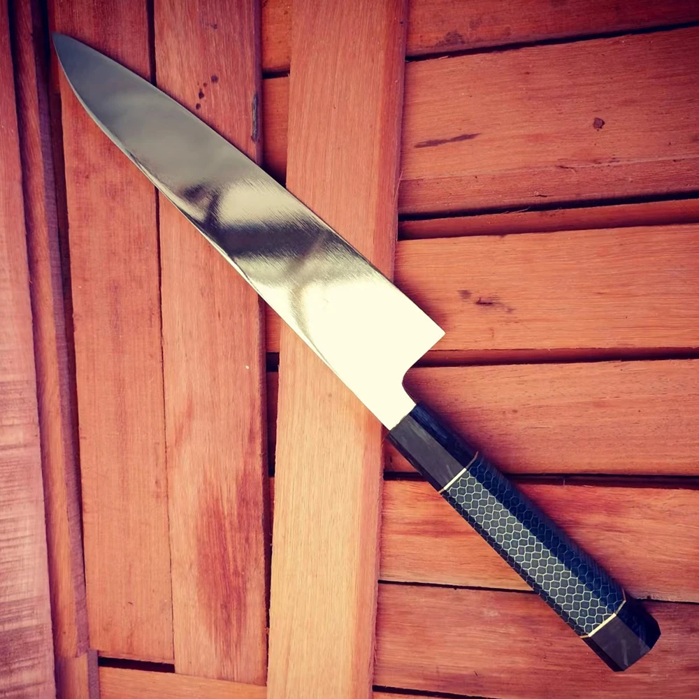 Кухонные ножи Gyutou VG10 стальной 9 5 дюйма острый Кливер сашими слайр суши филлейтинг