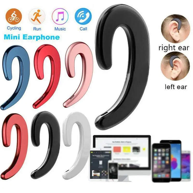 

Bone conduction bluetooth headset unilateral business sports headset