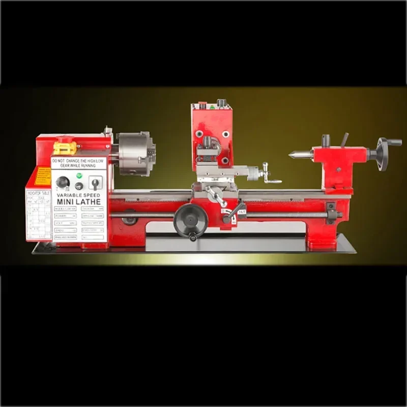 Токарный станок высокой точности небольшой миниатюрный бытовой металлический