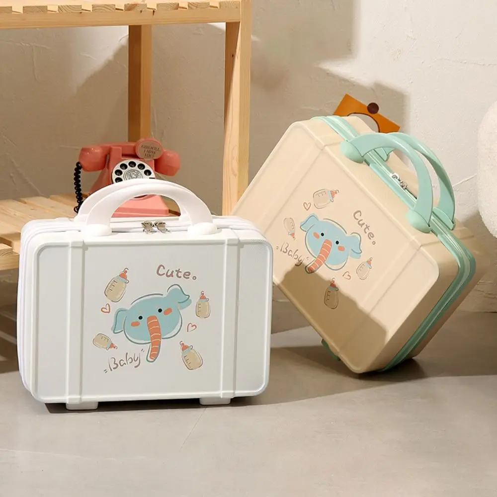 Милая 14-дюймовая Водонепроницаемая Мини-сумка Для Багажа Портативный Косметичка