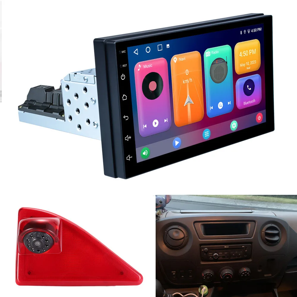 Android автомобильное радио беспроводное Carpaly Bluetooth GPS-навигация + камера