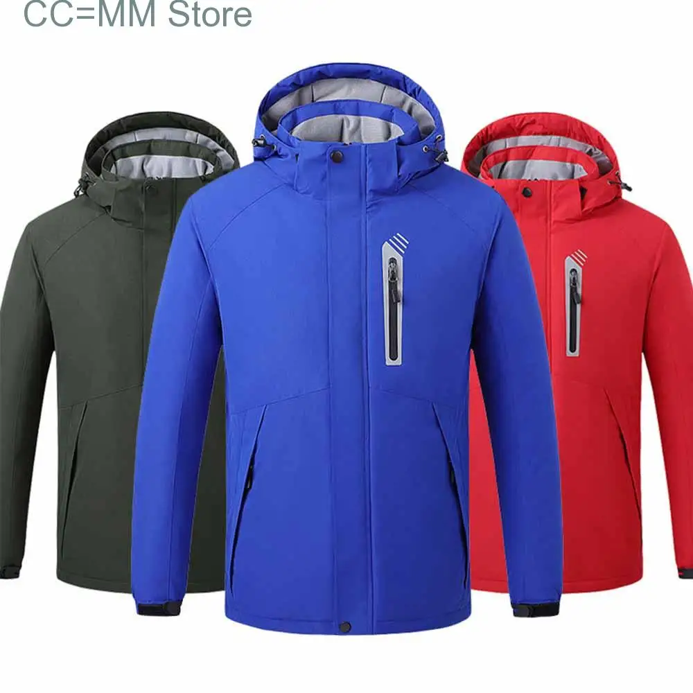 

New Men's Heated Jacket USB Heated Jacket Cotton Jacket Heater Warm Clothes