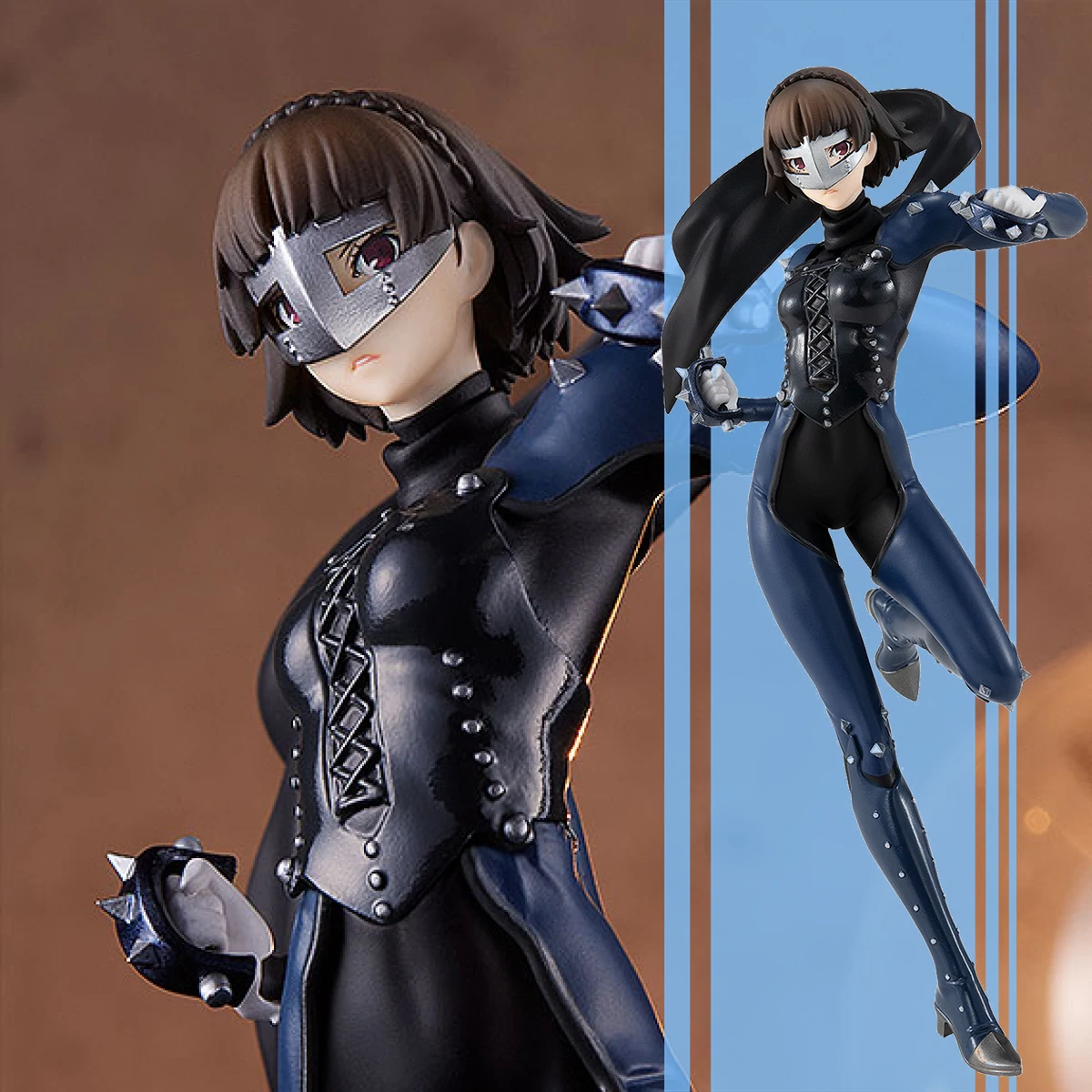 

100% Original Anime Revelations Persona Makoto Niijima Queen PVC Action Figure Collection Model Desktop Ornaments Doll Toys