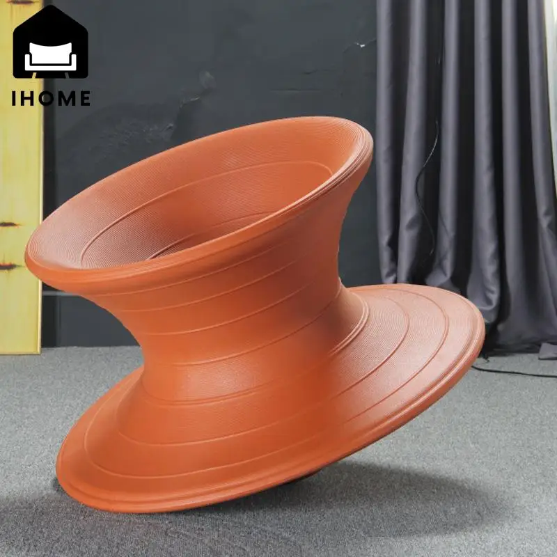 

IHOME Gyro Chair Tumbler 360 Degree Rotating Amusement Park Outdoor Toy Chair Leisure Sports Stool Creative 2023 Drop Shopping