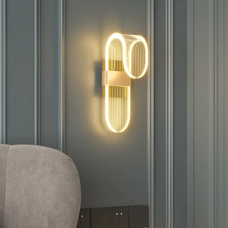 LED220V Скандинавская роскошная люстра для гостиной акриловый блеск украшение дома