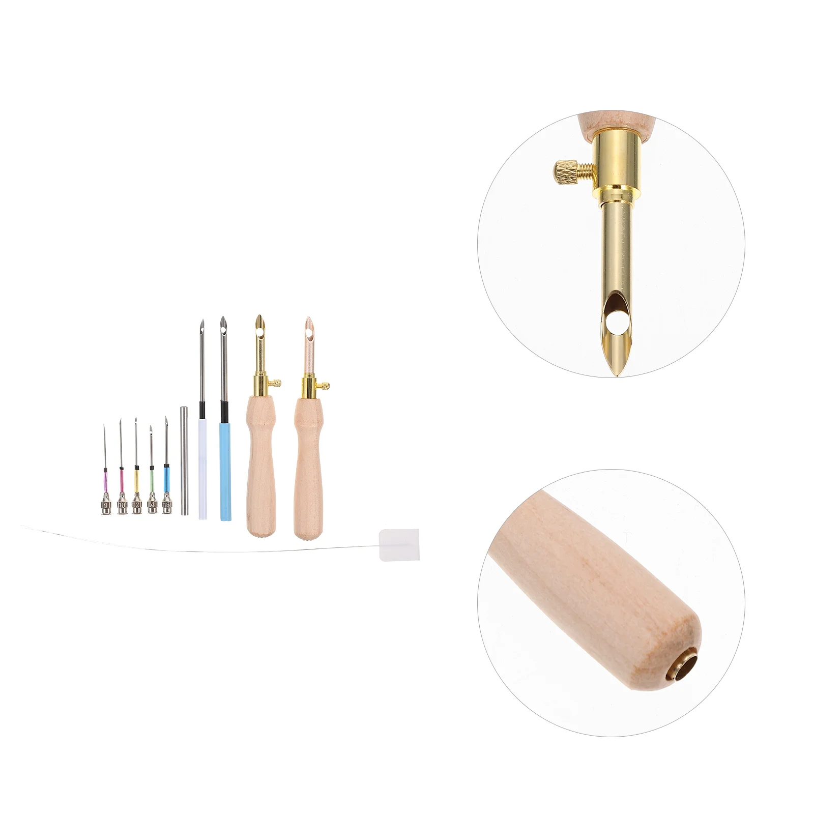 

Embroidery Punch Needle Diy Tool Rug Hookingfor Kit Kits Adjustable Set Supplies