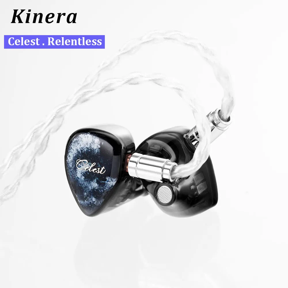 Kinera Celest Relentless 1DD+6BA Наушники-вкладыши Гибридный монитор Проводные гибридные