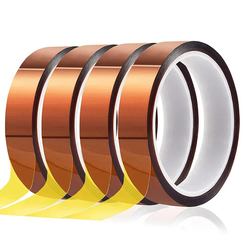

4 Rolls High Temperature Resistant Tape Heat Transfer Tape For Heat Sublimation Press No Residue And Heat Transfer Vinyl