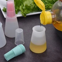 garden kitchen bbq oil brush tools silicone basting oil brush pastry for resistant barbecue baking cooking temperature barbecue