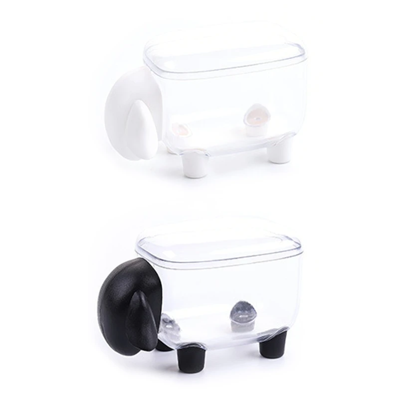 

Acrylic Cotton Swabs Dispenser Qtip Holder Dispenser Countertop Storage for CASE