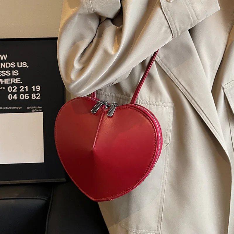 Женская сумка через плечо из искусственной кожи