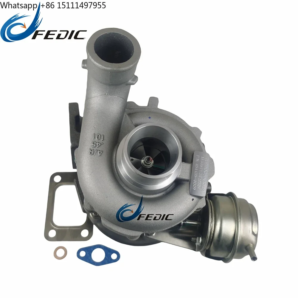 Фото Заводской турбокомпрессор GT2052V 454135-5009S в сборе для Audi A4 A6 Skoda VW Passat 2.5 TDI 110 кВт 150 л.с. AFB AKN 1997-2003 №3