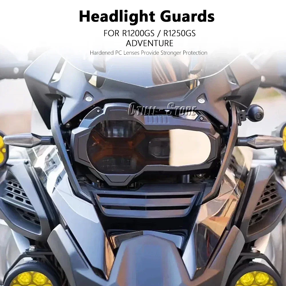 Защитная крышка передней фары мотоцикла для BMW R1200GS R1200 GS LC ADVENTUER R1250GS R 1250 Adventure 2018-