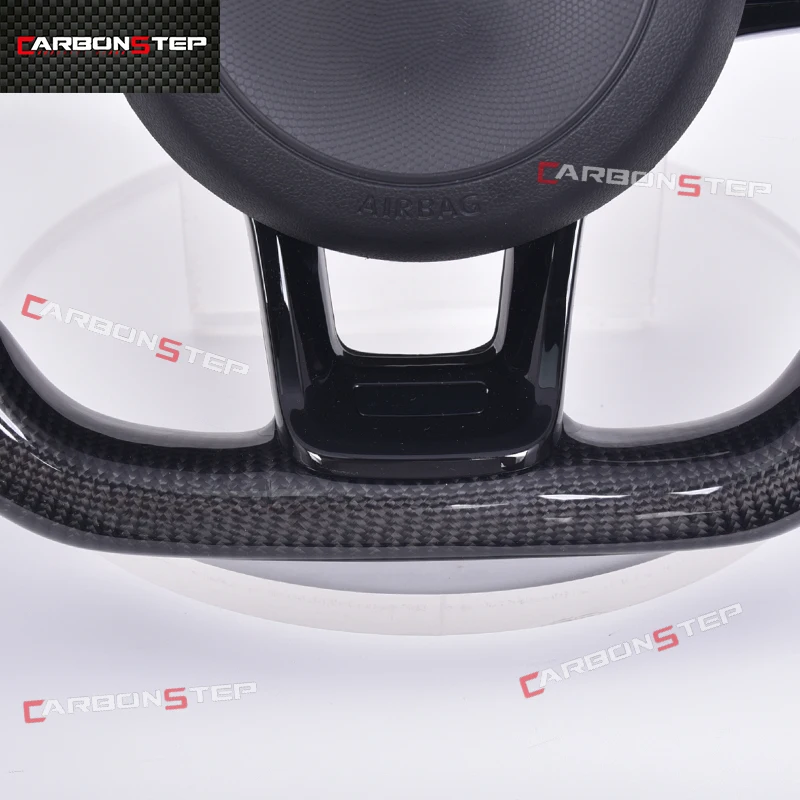 Замшевое рулевое колесо из кованого углеродного волокна для Volkswagen VW Golf 7 5 6 8 R GTI MK7