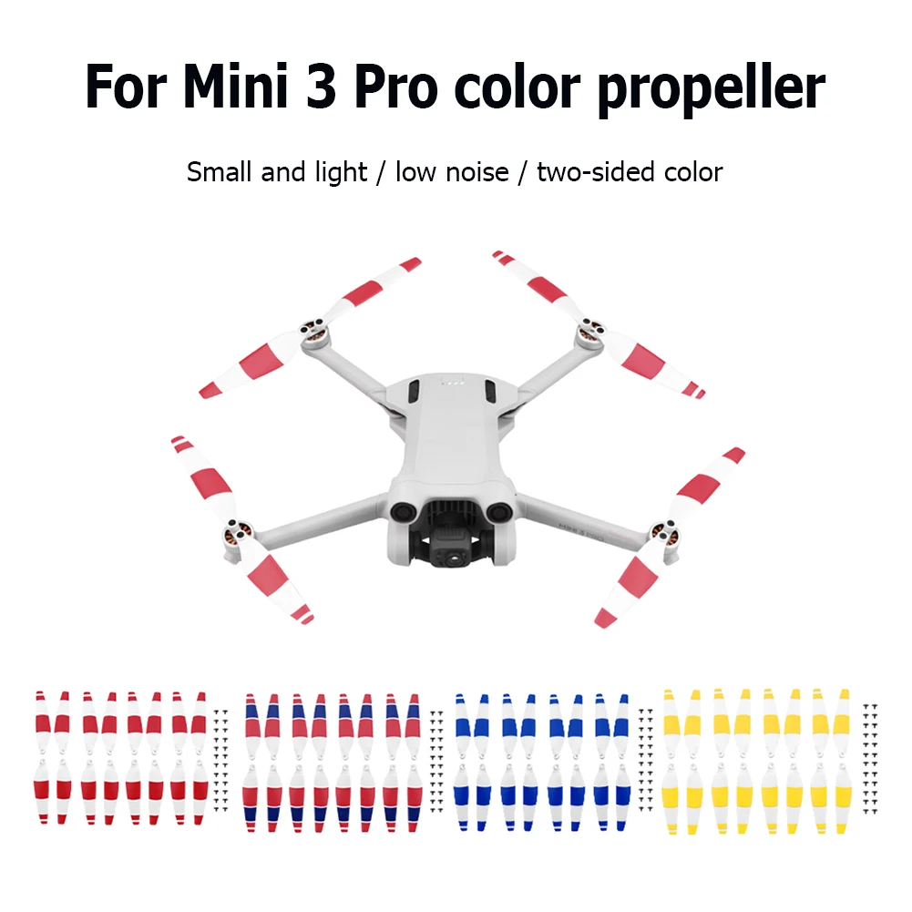 

Пропеллер с низким уровнем шума, 2/4 пар, запасные части для DJI Mini 3 Pro