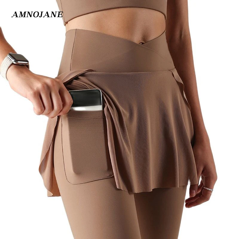 Быстросохнущие штаны для тренажерного зала леггинсы с Высокой Талией Спортивные