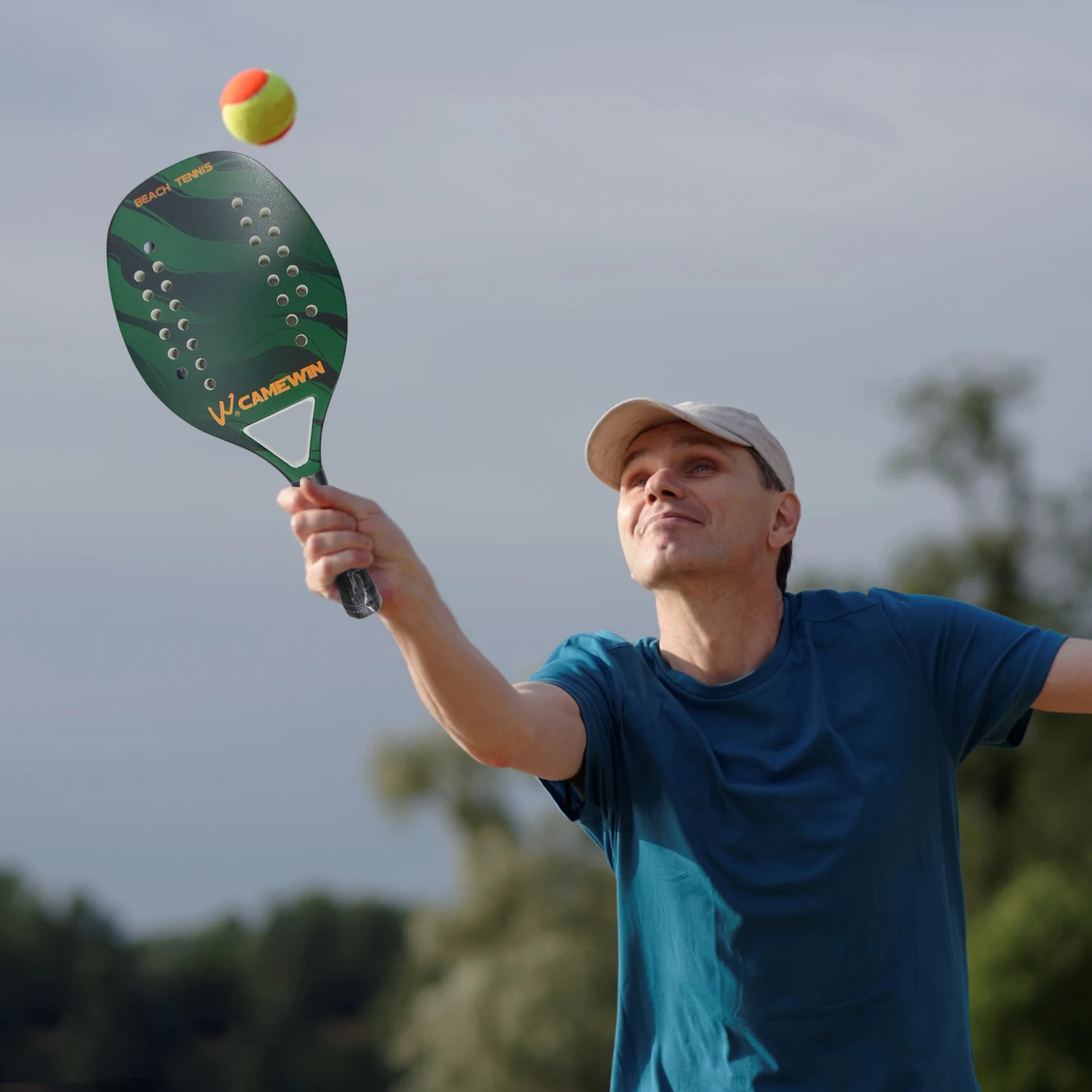 

BeachTennis Racket Padel Racket With Carry Bag Paddle Racket With Carry Bag For Tennis BeachTennis