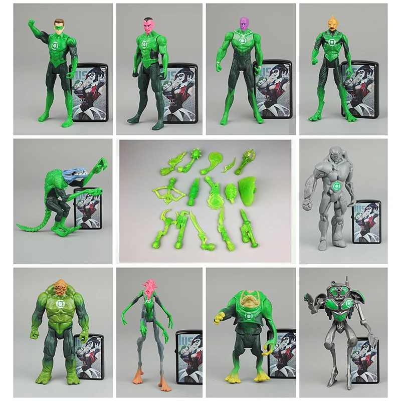 Супер герои из комиксов DC Зеленый Фонарь киловог изамот Коль Томар Re Abin Sur Jordan Stel