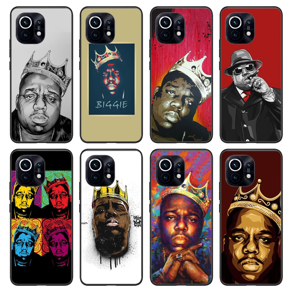 

Notorious BIG Biggie Case For Xiaomi Mi POCO X3 F3 M3 11 11T 11i 11Lite Redmi Note 10 Pro Note10 5G K40