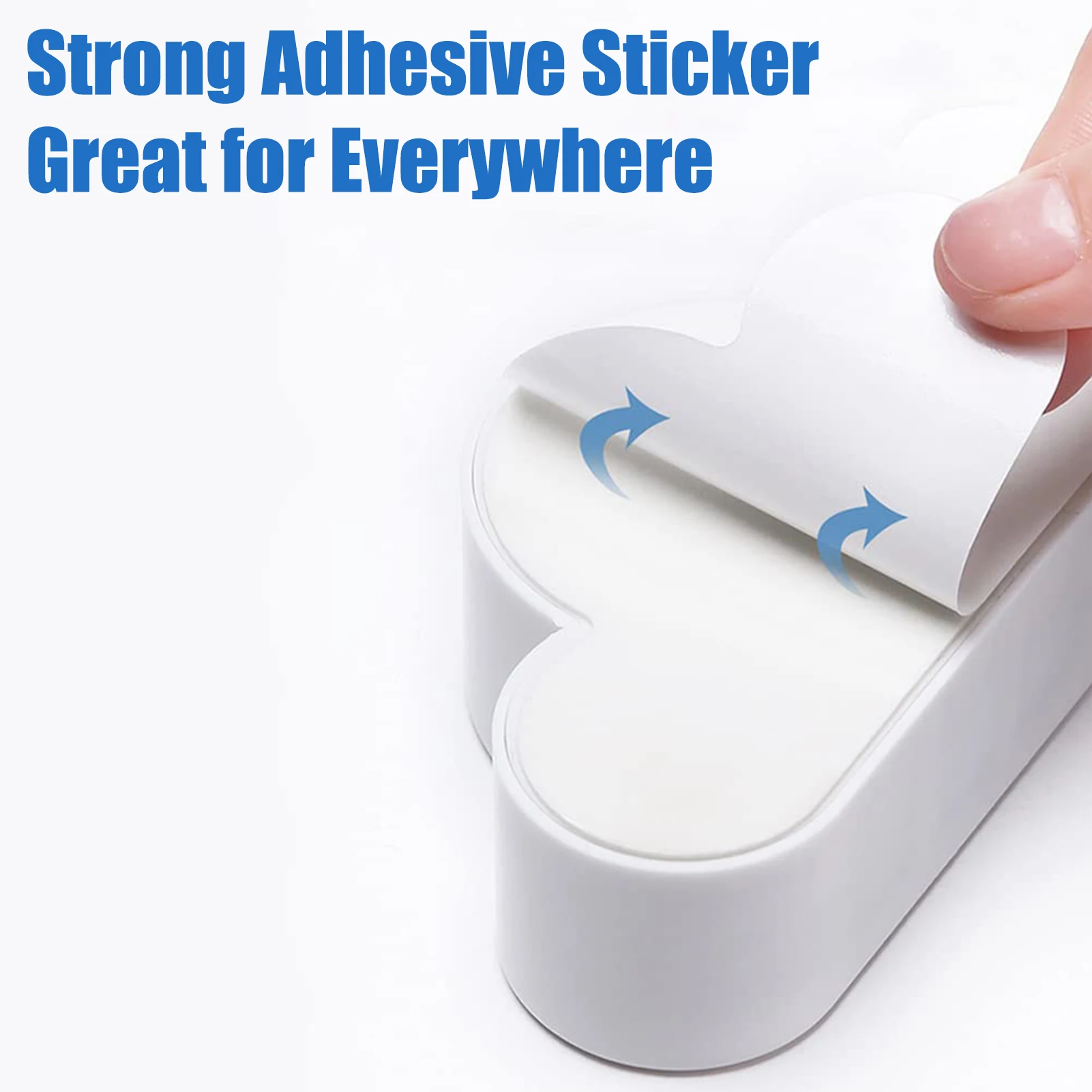 Магнитный держатель для ключей в виде белого облака |